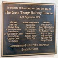 Victims and heroes of Norfolk rail tragedy remembered