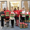 Gorleston pupils pack shoeboxes with Christmas gifts